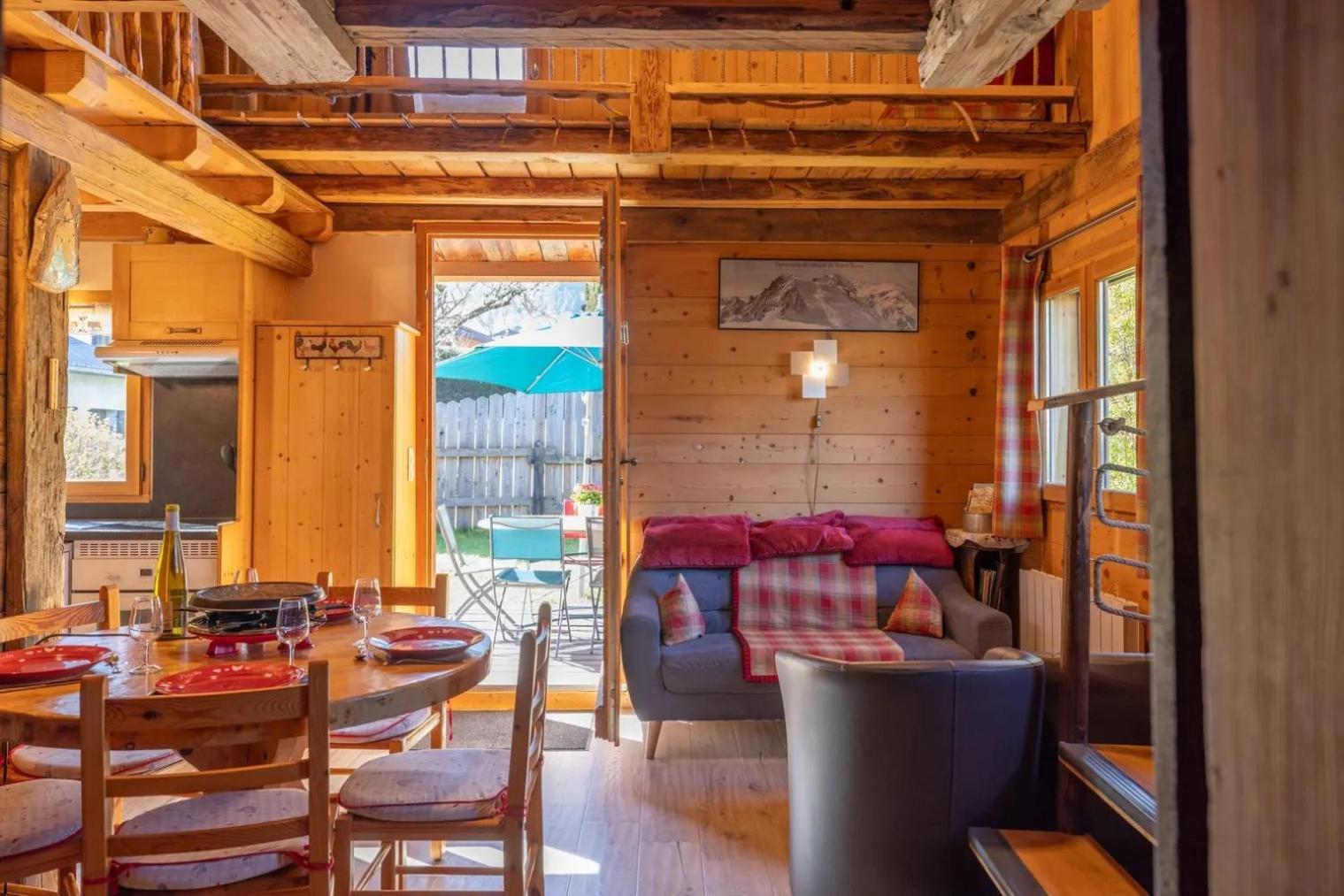 Les Chalets Du Bonheur Les Houches Bagian luar foto